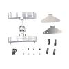 Metal Seesaw Kit for B16 B36 Crawler Trucks, 1:16 Off Road, Silver view 1