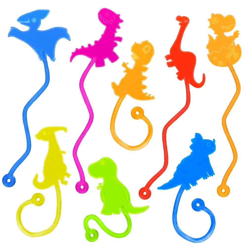 30 PCS Sticky Hands Bulk Dinosaur Party Favors for Kids 4-8,8-12 Year Stretchy Sticky Hand Feet Goodie Bags Stuffers for Kids Small Mini Classroom Prizes End of Year Student Gifts Birthday Trinkets