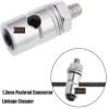 Adjustable Pushrod Connector Linkage Stopper 1.3mm + Nylon Control Horns 21x10 mm + 1.2 x 180mm Z Push Rods Parts Compatible for RC Airplane Plane Boat Replacement view 4