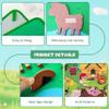 Felt Board Story Sets, 41x30 Inch Farm Animals Felt Board for Toddlers, Early Learning Wall Activities for Toddlers, Interactive Hanging for Wall for view 3