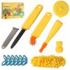 FIIOEOY Cardboard Construction Kit, 71 PCS Cardboard Cutting Tools for Kids, STEM Reusable Tool for DIY Creativity Projects Educational Toy Birthday Gift for Boys Girls Age 6+ view 1