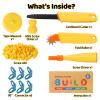 FIIOEOY Cardboard Construction Kit, 71 PCS Cardboard Cutting Tools for Kids, STEM Reusable Tool for DIY Creativity Projects Educational Toy Birthday Gift for Boys Girls Age 6+ view 3