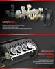 ConsoleXpress Mini V8 Engine Model Kit That Runs, FS-V800WGPC 1/10 Full Metal Eight-Cylinder Four-Stroke OHV V8 Water Cooling Engine Model Build Kit, Physical Science Experiment Kit for Adults view 4