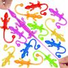 30 PCS Sticky Gecko Sticky Hands Bulk Sticky Toys for Kids Lizard-Shaped Geckos, Stretchable & Party Favors, Pinata Fillers, Treasure Box Prizes for Classrooms & Valentines Gifs Goodie Bag Stuffers view 1