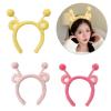 jiahesuw Plush Antenna Bees Headband Soft and Comfortable Headpieces Costume Headpieces for Kids Teens and Women Role Play view 2