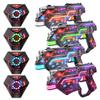 Laser Tag Guns Set of 4: LED Vest Setting | Dynamic Barrel | Fun Ideas Age 8+ Year Old Toys | Lazer Game Teen Boys & Girls Outdoor Activity | Gift for Kids, Teens & Adults view 1