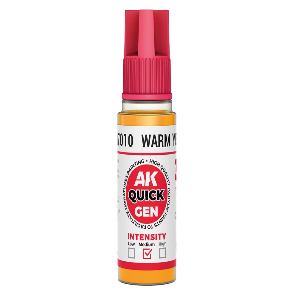 AK QUICK GEN AK17010 WARM YELLOW (18ml)