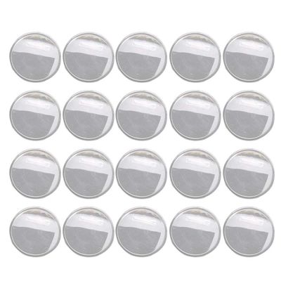 GRABAGECAN 20 Pcs/Set for Creative Round Button Brooch Acrylic Badge Scarf Pin Painting Badge Craft Clothes Lapel Pin Jewelry G