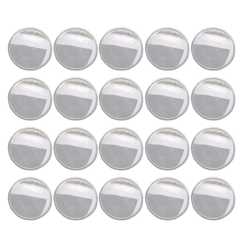 GRABAGECAN 20 Pcs/Set for Creative Round Button Brooch Acrylic Badge Scarf Pin Painting Badge Craft Clothes Lapel Pin Jewelry G