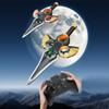 CHCUTBOT RC Airplane, RC Airplanes for Kids 8-12, Remote-Controlled Airplane, 360  Stunt Flip Fighter Toy Flying Sword, Remote Flying Sword, Lightweight RC Glider Gift for Teenagers Adults (A) view 4