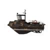 1:16 Scale Simulation Power Model Boat, Model Ship Kit, Fully Assembled, 5 Color Options Available(Army Green Camouflage) view 1