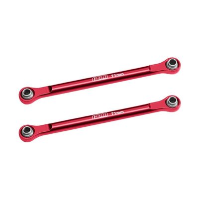 Aluminum 7075-T6 Alloy Front Steering Toe Links for Traxxas 1/16 Mini XRT VXL-3S 108076-1 Monster Truck Upgrades - Red