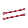 Aluminum 7075-T6 Alloy Front Steering Toe Links for Traxxas 1/16 Mini XRT VXL-3S 108076-1 Monster Truck Upgrades - Red view 1
