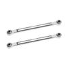 Aluminum 7075-T6 Alloy Front Steering Toe Links for Traxxas 1/16 Mini XRT VXL-3S 108076-1 Monster Truck Upgrades - Silver view 1