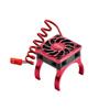 Aluminum 6061-T6 Alloy High Speed Cooling Fan 18000 RPM Compatible with 36mm Motor for Traxxas 1:16 Mini Maxx/Mini Slash/XRT VXL 3S / 1:8 Jato 2S 4S Upgrade Parts - Red view 1
