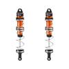 Aluminum 6061-T6 Alloy Front Double Section Spring Shock 125mm for LOSI 1/6 8IGHT-X Super Lasernut 4WD Brushless Buggy RTR-LOS04019 Upgrades - Orange view 1