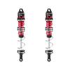 Aluminum 6061-T6 Alloy Rear Double Section Spring Dampers 135mm for LOSI 1/6 8IGHT-X Super Lasernut 4WD Brushless Buggy RTR-LOS04019 Upgrades - Red view 1