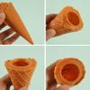 Wiywef Fake Ice Cream Cone Model Mini Artificial Food Simulation Ice Cream Cone for Kid Birthday Dessert Shop Window Display Props Party Decor view 4