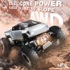 1/14 Alloy RC Monster Truck 2.4GHz with LED Lights 4WD All-Terrain Pickup Off-Road Truck for boy and Girl Over 6+ Gift & RC Drift car 1/20 22km/h high-Speed Racing Sports with Drift tire Toy view 2