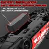 1/14 Alloy RC Monster Truck 2.4GHz with LED Lights 4WD All-Terrain Pickup Off-Road Truck for boy and Girl Over 6+ Gift & RC Drift car 1/20 22km/h high-Speed Racing Sports with Drift tire Toy view 4