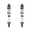 Aluminum 6061-T6 Alloy Front Double Section Spring Shock 125mm for LOSI 1/6 8IGHT-X Super Lasernut 4WD Brushless Buggy RTR-LOS04019 Upgrades - Silver view 1