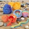 EverHaus 4 Pack 3D Printed Dragon,Dragon Eggs with Dragon Inside - Desktop Decor Collectible, Dragon Toy with Roses Design, for Boys and Girls view 4