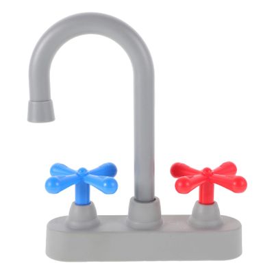 VOSAREA Simulation Kitchen Faucet Toy: Pretend Play Sink Accessories - Portable Design for Home & Outdoor Preschool Role-Playing Games
