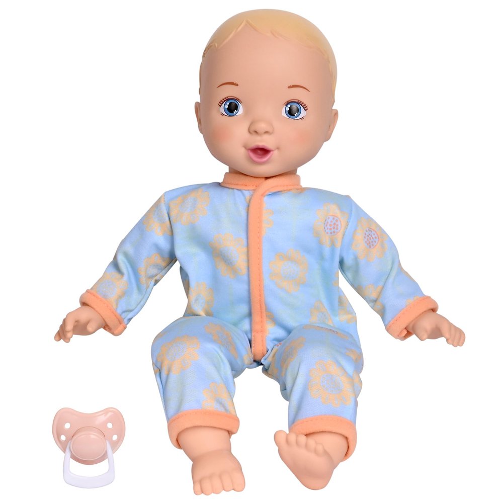 Acorn Avenue 14 Caucasian Soft Body Baby Doll - Removeable Clothes and Pacificer Accessory