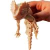 Articulated Euoplocephalus Skeleton Figurine  Poseable Dino Fossil-Inspired Collectible with Flexible Print-in-Place Joints  3D Printed in Canada view 2