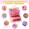 KAWITLO Montessori Toddler Busy Board Toys, Girls Unicorn Learning Sensory Toy, Toddler Travel Toy, Children's Educational Activity Busy Book, Birthday Gift (Pink) view 4