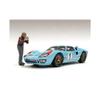 4 in. Race Day 1 Figurine II for 1 by 18 Scale Model Car view 1