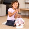 Acorn Avenue 14 Inch Soft Baby Doll for Toddlers 13, with Removable Clothes & Pacifier, Toddler Doll Toy (Purple African) view 3