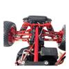 Compatible with 16207 16208 16029 16210 H16 14209 14210RC Car Metal Upgraded Accessories Adjustable Steering Rod(Titanium) view 3
