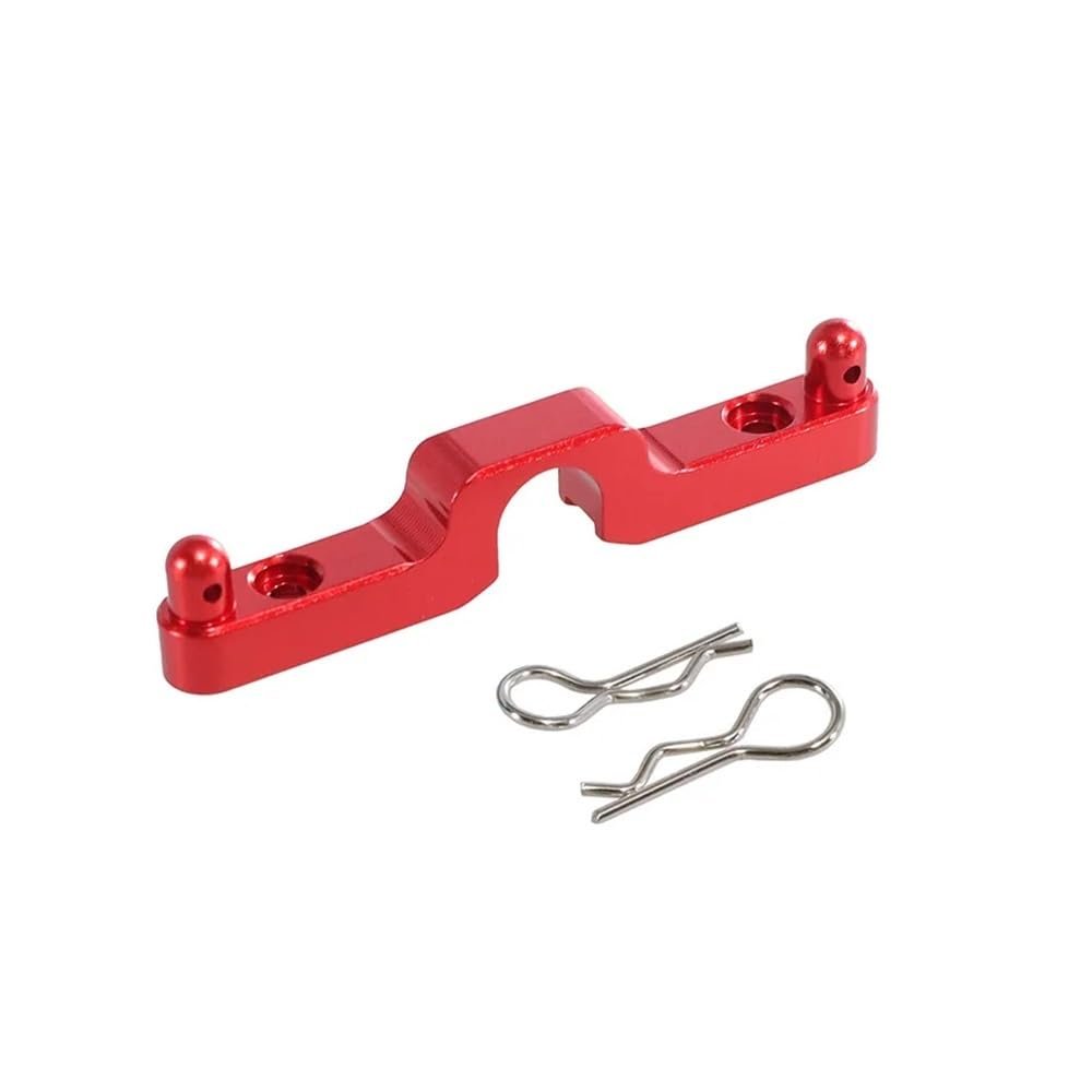 YRhXAF Compatible with 14301 14302 14303 1/14 RC Car Metal Rear Shell Pillar Body Fixed Pillar Upgraded Parts and Accessories(Red)