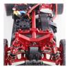 YRhXAF Compatible with 14301 14302 14303 1/14 RC Car Metal Rear Shell Pillar Body Fixed Pillar Upgraded Parts and Accessories(Red) view 3