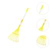 Baoblaze Leaf Rake for Kids Gardening Tools,76cm,Portable Compact Detachable Easy to Use Practical Metal for Leaves for Boys Girls view 3