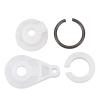 plplaaoo RC Servo Arm with Return Ring Plastic Steering Servo Arm Replacement for WLTOYS A949 A959 A969 124008 Remote Control Car view 1