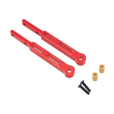 1:12 Fixing Parts Frame Chassis Upgrade Kit RC Truck Rear Axle Parts RC Accessories for MN82 82S 82Pro, Red