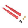 1:12 Fixing Parts Frame Chassis Upgrade Kit RC Truck Rear Axle Parts RC Accessories for MN82 82S 82Pro, Red view 1