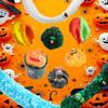 7 Packs Slime Kit,Cloud Butter Clear Slime Set,Super Soft and Non-Sticky Halloween Slime for Kids,Spooky Slimes Add-ins Birthday and Party Favors (Yelllow-Halloween) view 3