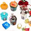 7 Packs Slime Kit,Cloud Butter Clear Slime Set,Super Soft and Non-Sticky Halloween Slime for Kids,Spooky Slimes Add-ins Birthday and Party Favors (Yelllow-Halloween) view 4