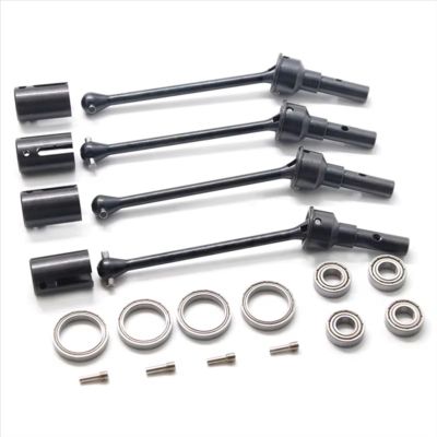 SERBNOPG RC Car Drive Shaft for Traxxas for Maxx 1/10 Rc Car Upgrades Parts 4pcs 8950x Steel Front and Rear Drive Shaft Cvd with Shaft Cup