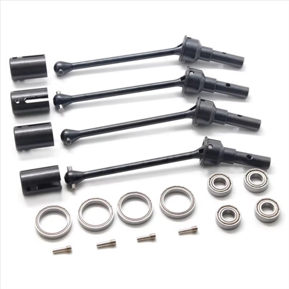 SERBNOPG RC Car Drive Shaft for Traxxas for Maxx 1/10 Rc Car Upgrades Parts 4pcs 8950x Steel Front and Rear Drive Shaft Cvd with Shaft Cup