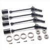 SERBNOPG RC Car Drive Shaft for Traxxas for Maxx 1/10 Rc Car Upgrades Parts 4pcs 8950x Steel Front and Rear Drive Shaft Cvd with Shaft Cup view 1