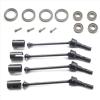 SERBNOPG RC Car Drive Shaft for Traxxas for Maxx 1/10 Rc Car Upgrades Parts 4pcs 8950x Steel Front and Rear Drive Shaft Cvd with Shaft Cup view 3