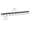 75cm/29.5in Wall Mounted Exercise Hoop Storage Rack, Metal Jump Rope Display Stand Fitness Hoop Organizer Holder, Obstacle Courses/PE Classes Hula Hoop Stand view 2