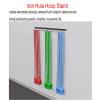 75cm/29.5in Wall Mounted Exercise Hoop Storage Rack, Metal Jump Rope Display Stand Fitness Hoop Organizer Holder, Obstacle Courses/PE Classes Hula Hoop Stand view 3