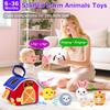 Baby Toys 6-12 Months, Barn Toy with Stuffed Farm Animals - Rattle, Crinkle Paper, Montessori Toys for 1 Year Old, Sensory Toy for Toddlers 1-3 Birthday Gifts Infant Christmas Stocking Stuffers view 2