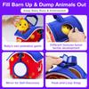 Baby Toys 6-12 Months, Barn Toy with Stuffed Farm Animals - Rattle, Crinkle Paper, Montessori Toys for 1 Year Old, Sensory Toy for Toddlers 1-3 Birthday Gifts Infant Christmas Stocking Stuffers view 3