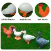 AQXYTK Realistic Farm Animal Figurines, Plastic Farm Figurines Playset Includes Fences, Cake Topper Cognitive Development Role Play Set (53 pcs) view 4